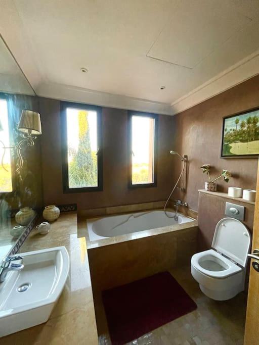 Villa Marrakech Piscine Privee Vue Sur Golf&Atlas Marrakesz Zewnętrze zdjęcie